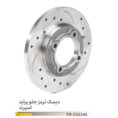 دیسک چرخ جلو پراید- خنک کننده - فرانکو